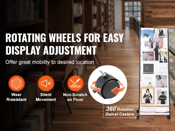 Lehtiteline, 360 asteen pyörät