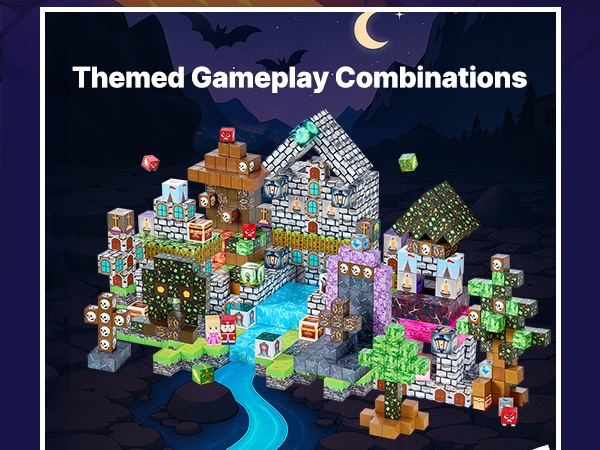 Magneettikuutioiden helppo säilytys