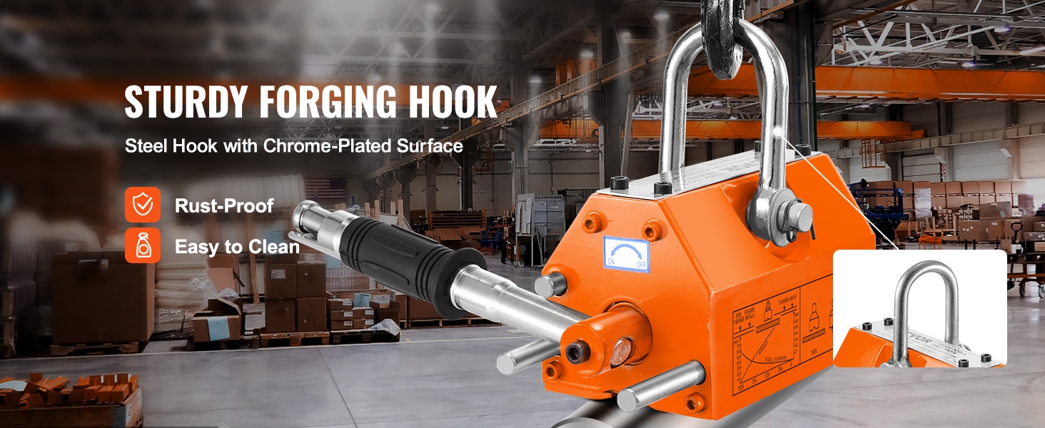 Kromattu nostokoukku