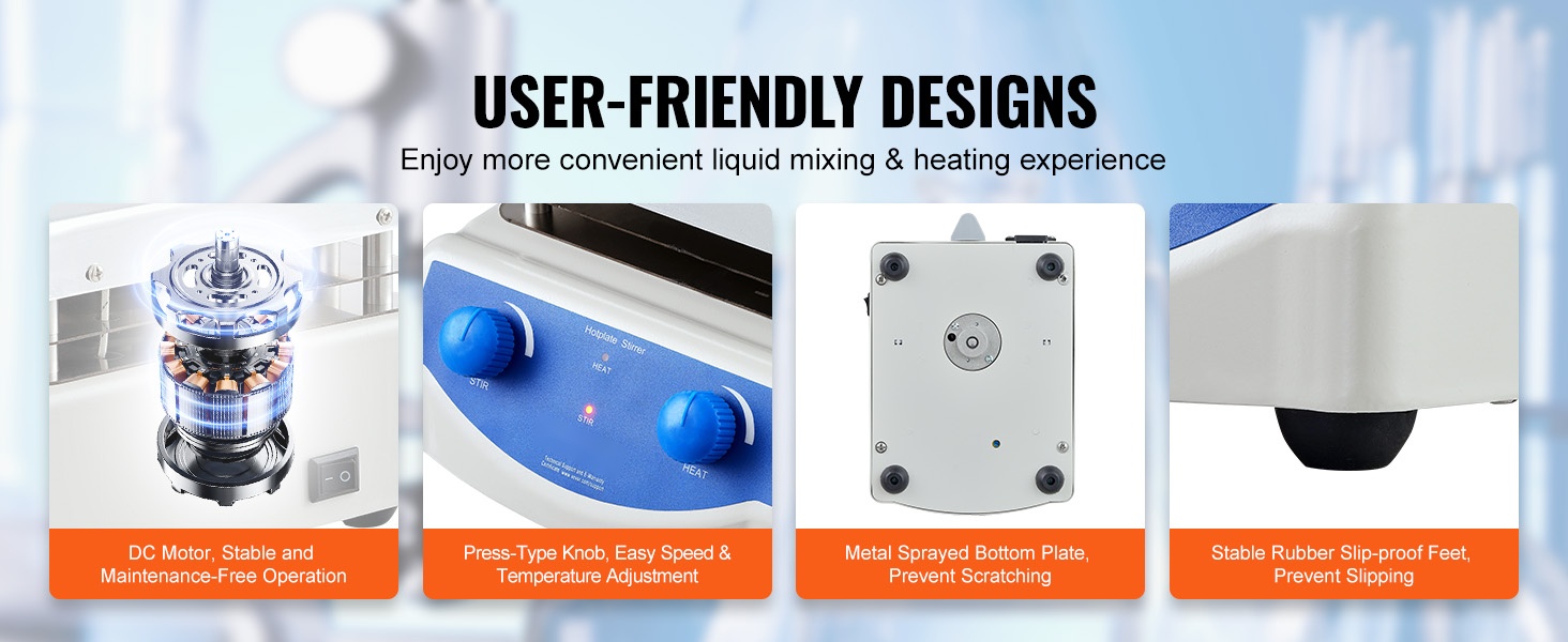 Käytännöllinen rakenne ja säätimet