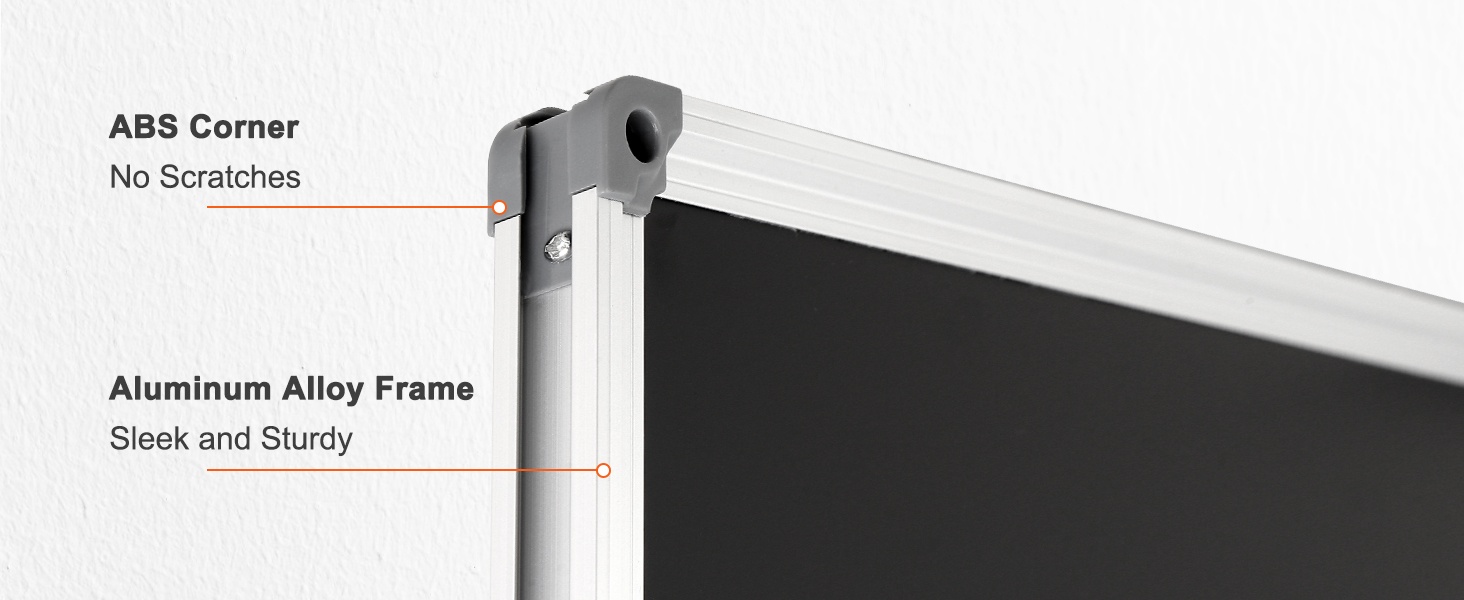 Alumiinikehys ja kulmasuojat