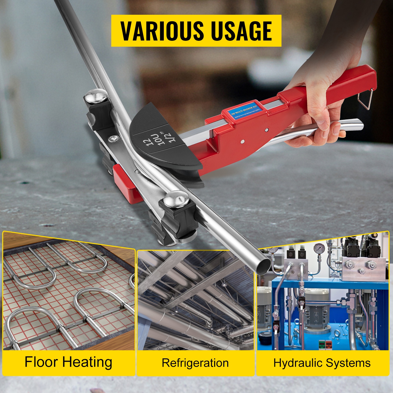 Monipuolinen käyttö eri asennuksissa