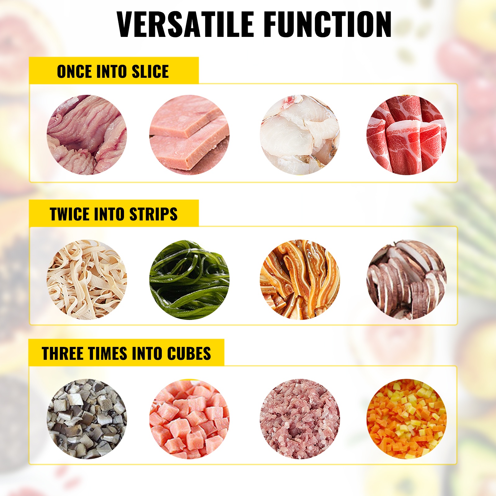 Monikäyttöinen lihanleikkuri