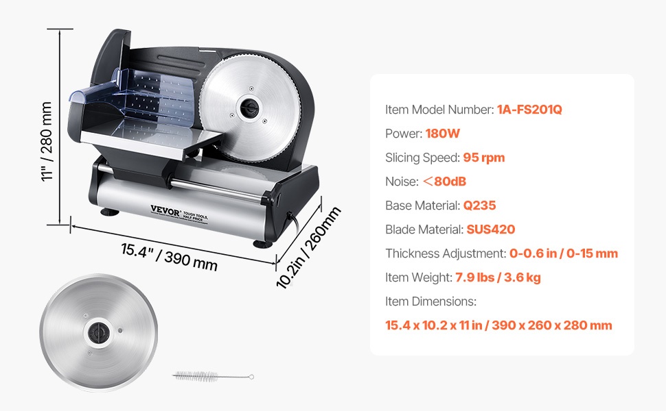 Lihaleikkurin rakenne