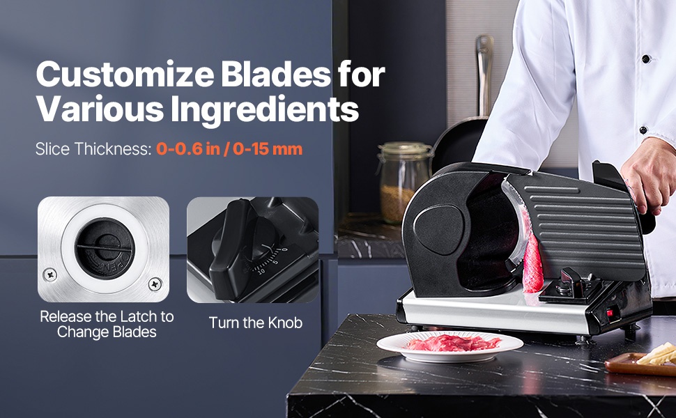 Säädettävä leikkuupaksuus