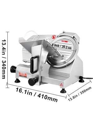 Leikkelekoneen mitat