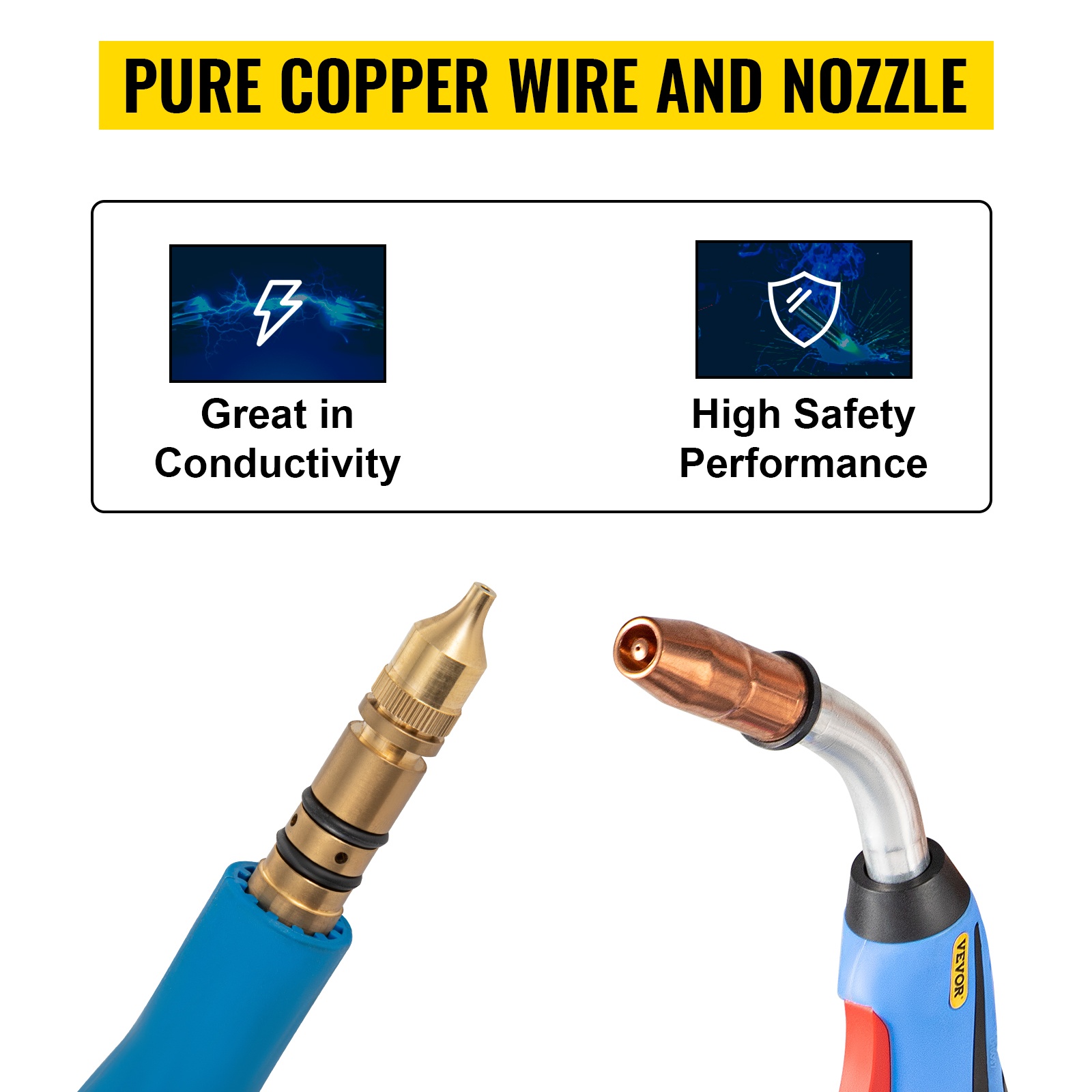 Kuparijohto ja suutin