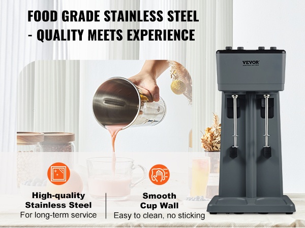 Tehokas moottori ja sekoituspää