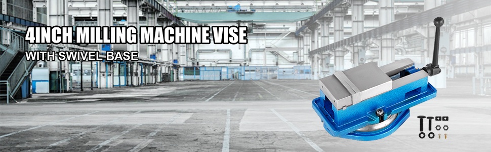 Jyrsinkoneen tarkkuusruuvipuristin 4 inch