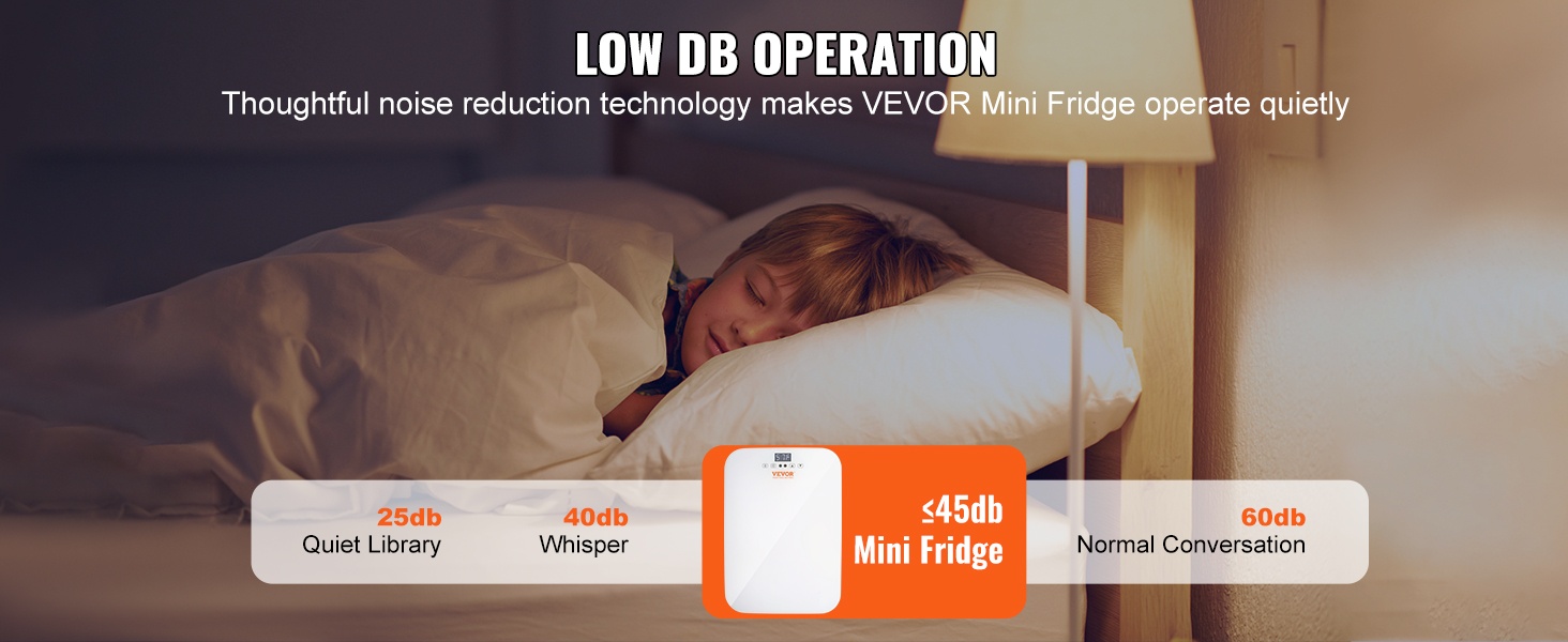 Hiljainen käynti alle 45 dB