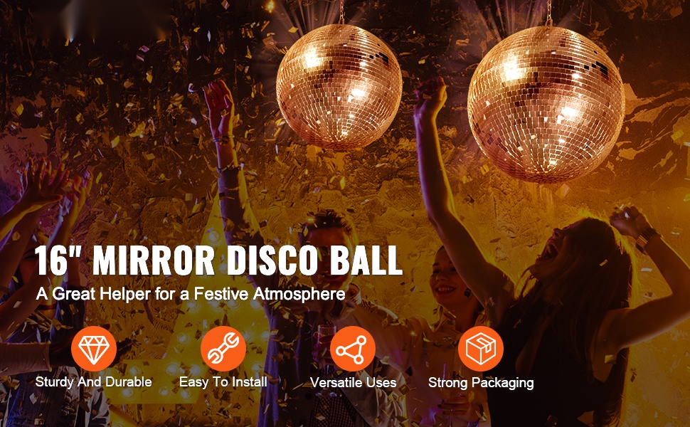 Peilipallo disco-pallo 12-tuumainen