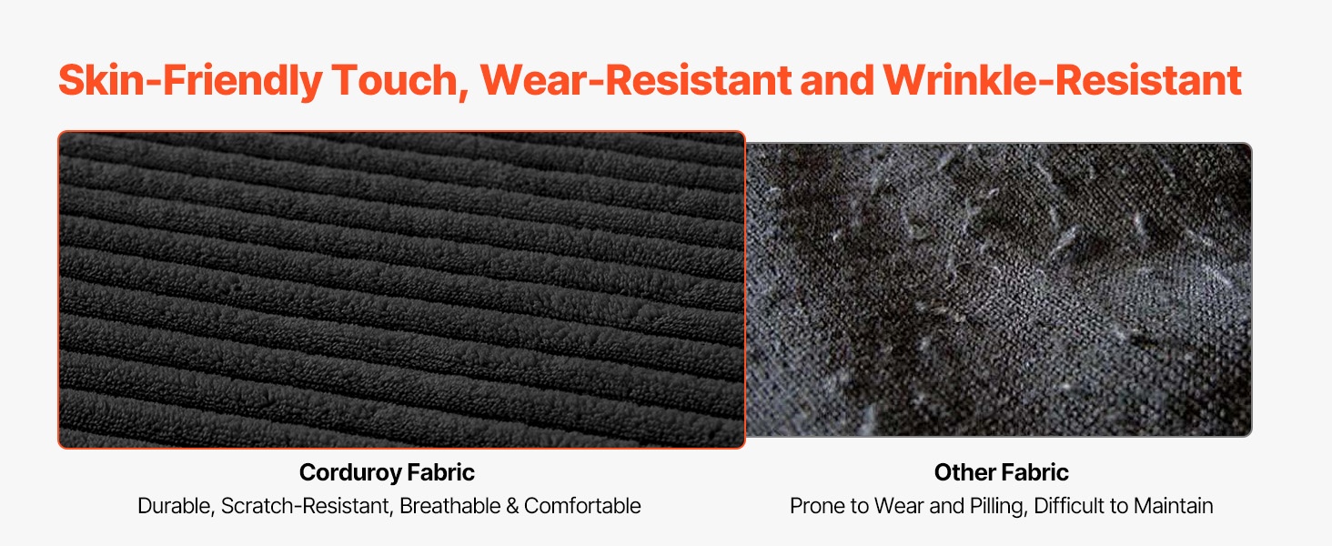 Pehmeä ja hengittävä vakosamettikangas