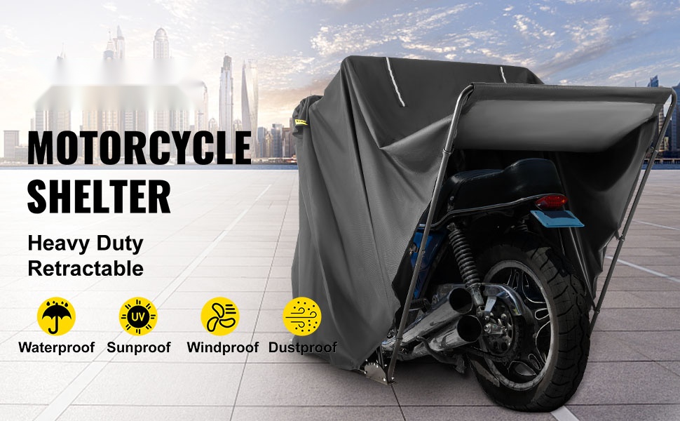 Moottoripyörän suojakatos