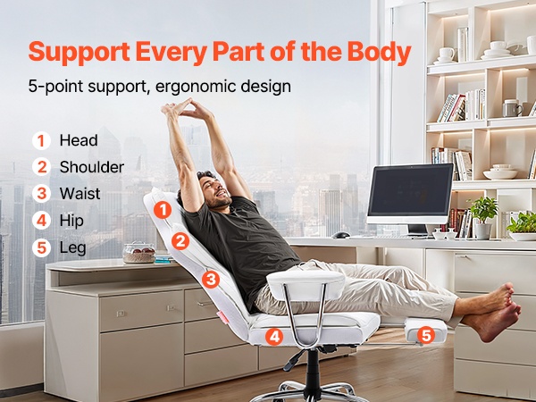 Toimistotuolin istuimen mitat