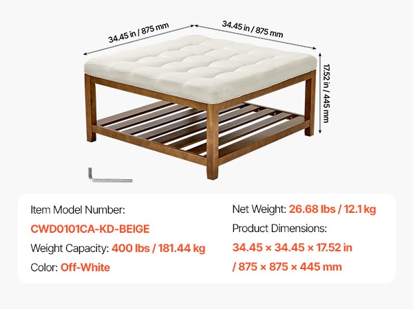 Rahipöydän mittapiirros