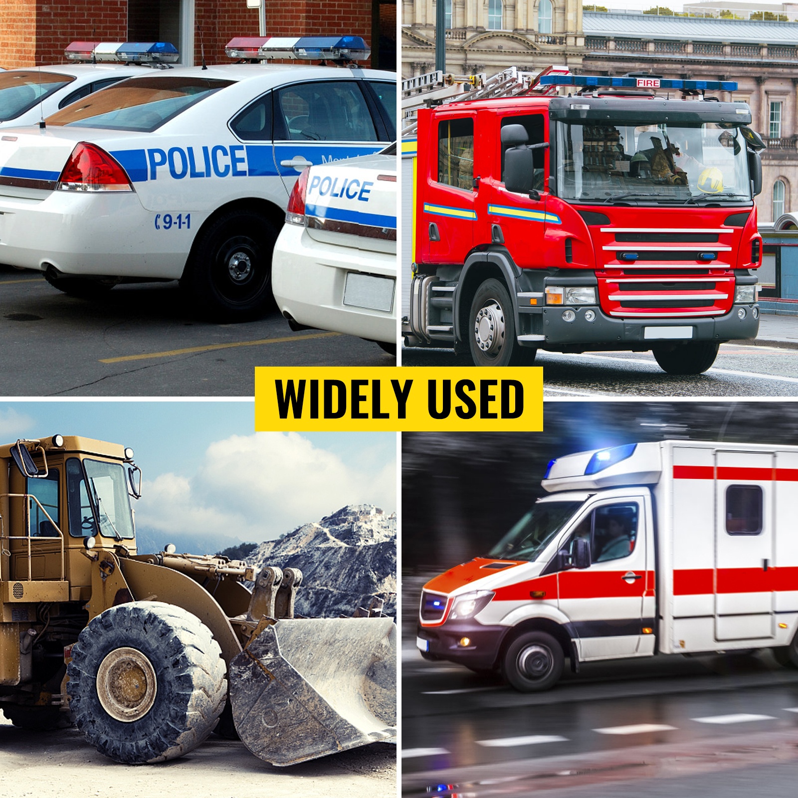 Käyttökohteet ajoneuvoissa