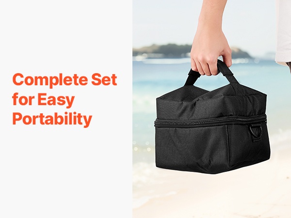 SUP-pumppu ja kantoreppu