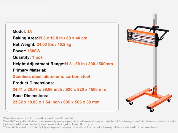 Kuivauslamppu yksityiskohtainen näkymä