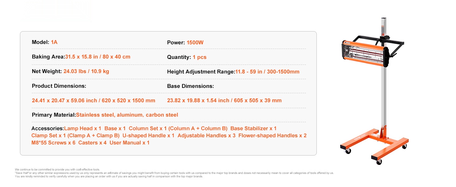 Kuivauslamppu käytössä korjaamolla