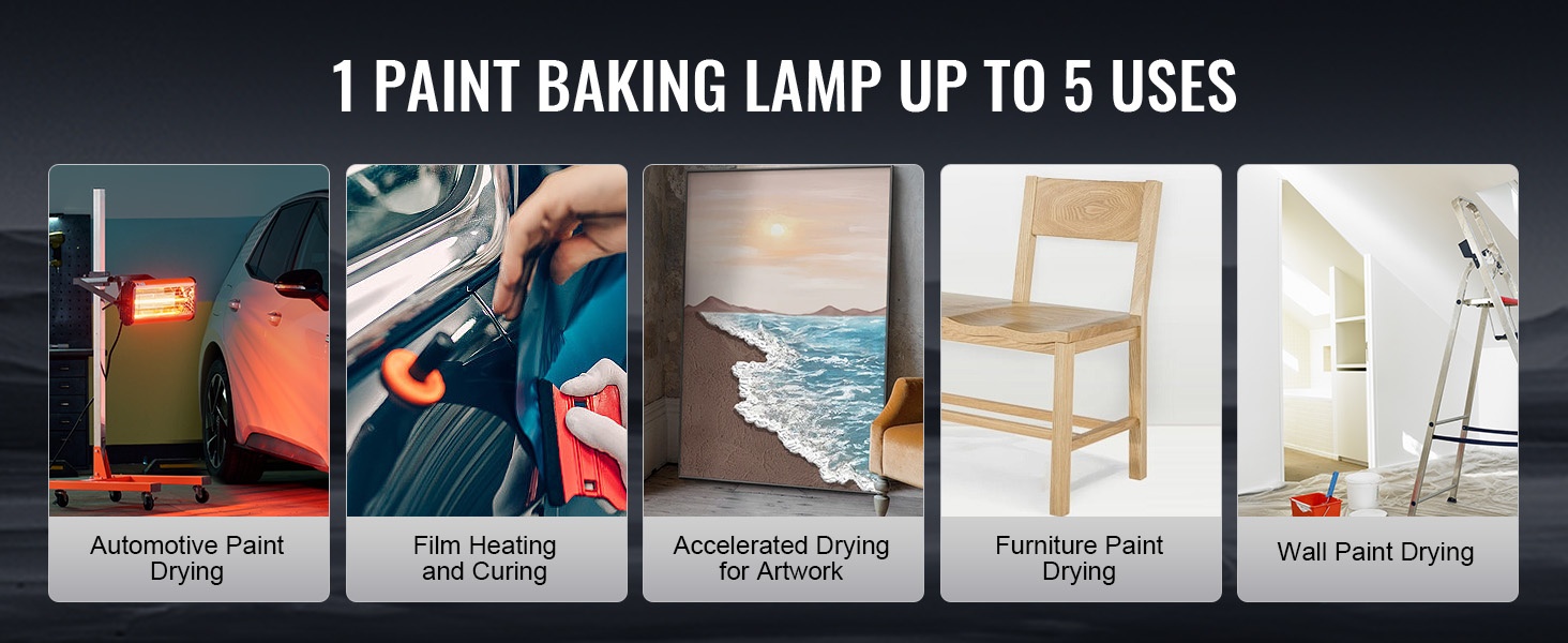 Lyhytaaltoisen infrapunan vaikutus maalipintaan