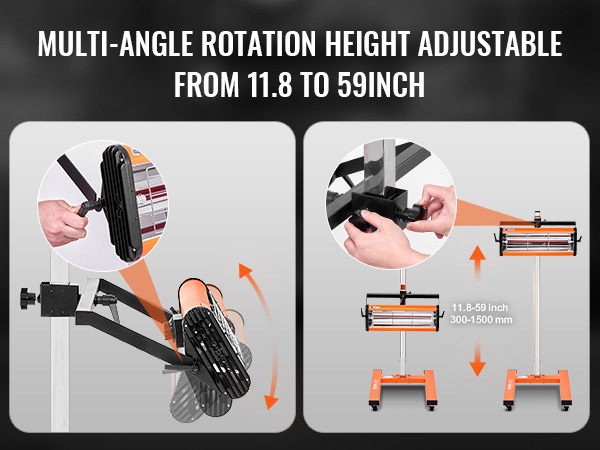 Liikuteltava jalusta ja ohjaus
