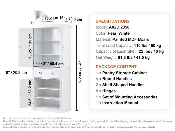 Ruokakomero kaappi osana kodin säilytysratkaisuja