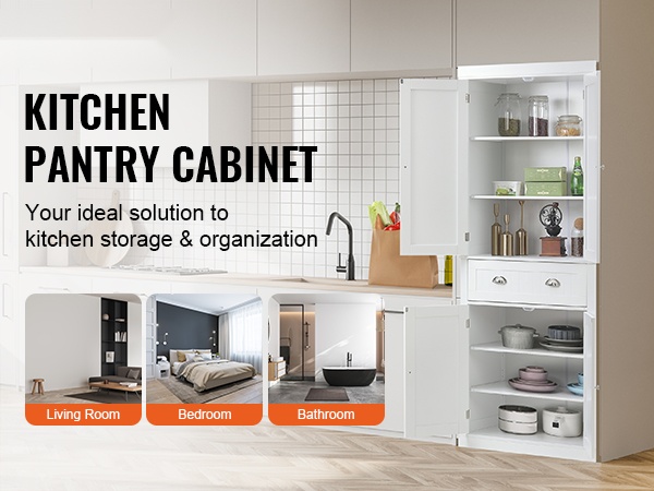 Ruokakomero kaappi kodin sisustuksessa