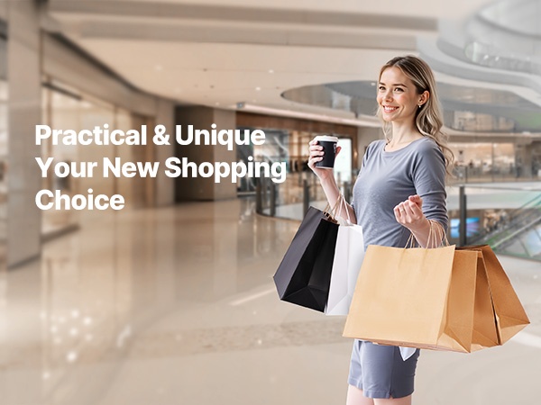 Mustat kraft-paperikassit