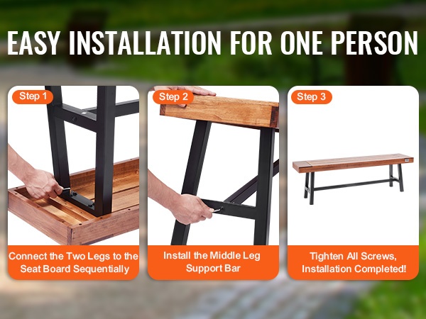 Penkki kokoamisen jälkeen valmiina käyttöön