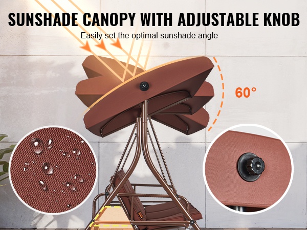 Säädettävä aurinkokatos, mobiilinäkymä