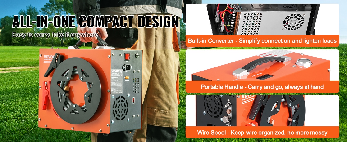 Kompakti ja helppo kantaa