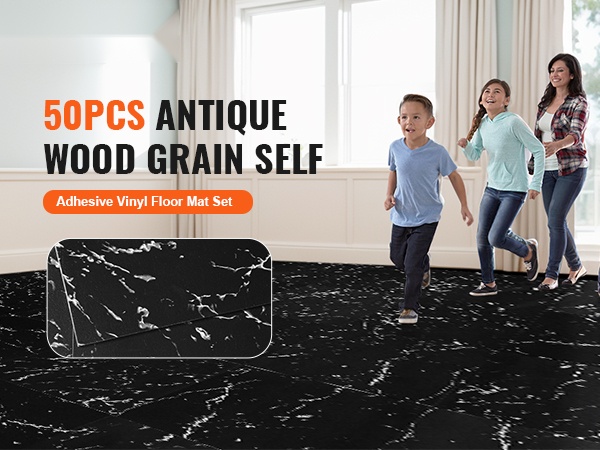 Itsekiinnittyvät vinyylilattialaatat - lähikuva kuviosta