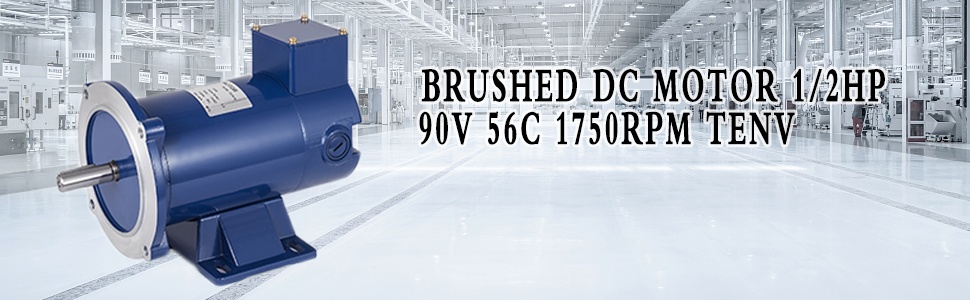 Tasavirtamoottori 1/2HP 90V