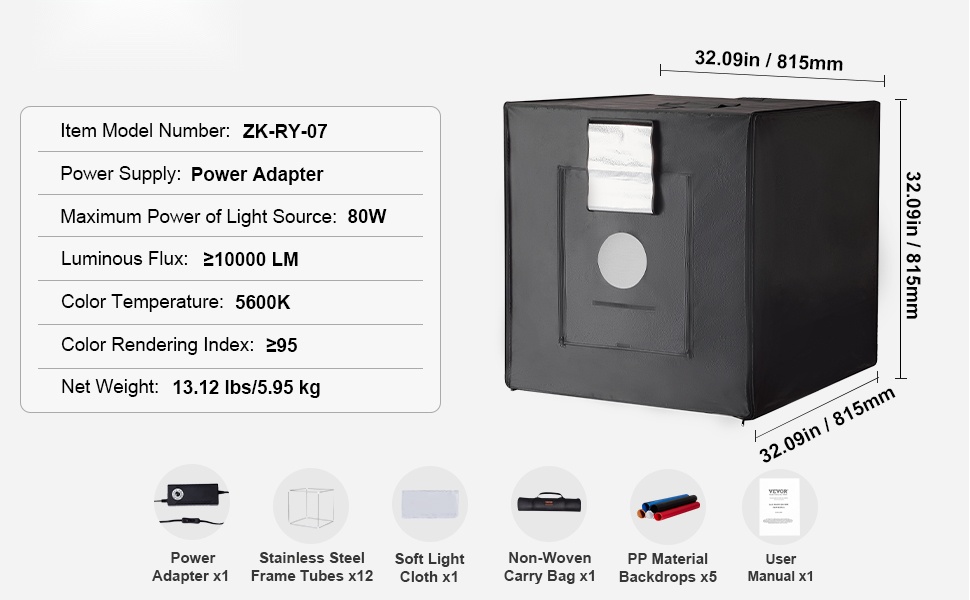Valolaatikon käyttö esimerkkituotteiden kanssa