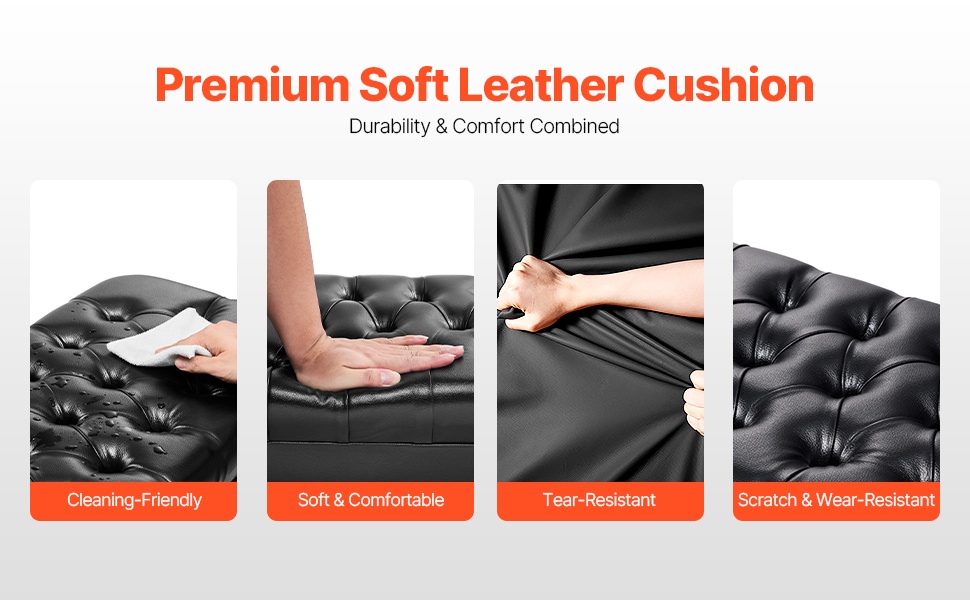 Pehmustettu ja naarmunkestävä istuin