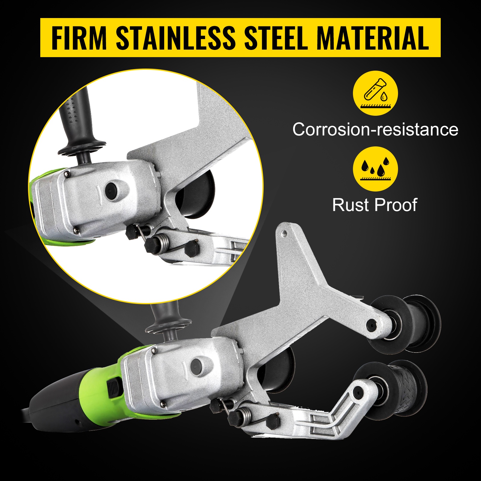 Ruostumaton teräsrunko