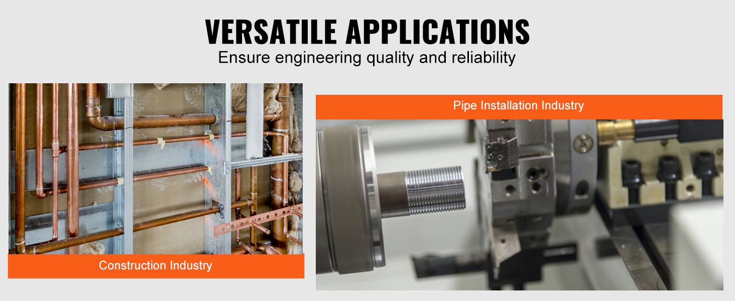 Käyttökohteet rakentamisessa ja putkitöissä