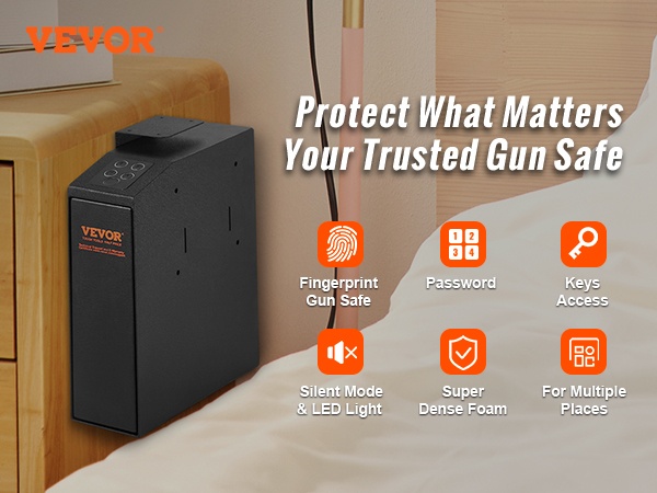 Pistoolikaappi kompakti koko