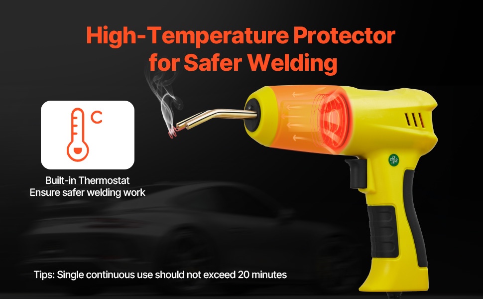 Muovihitsauskolvi, vaihdettavat kärjet