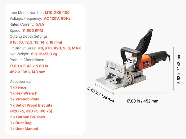 Lamellijyrsin ja tarvikkeet