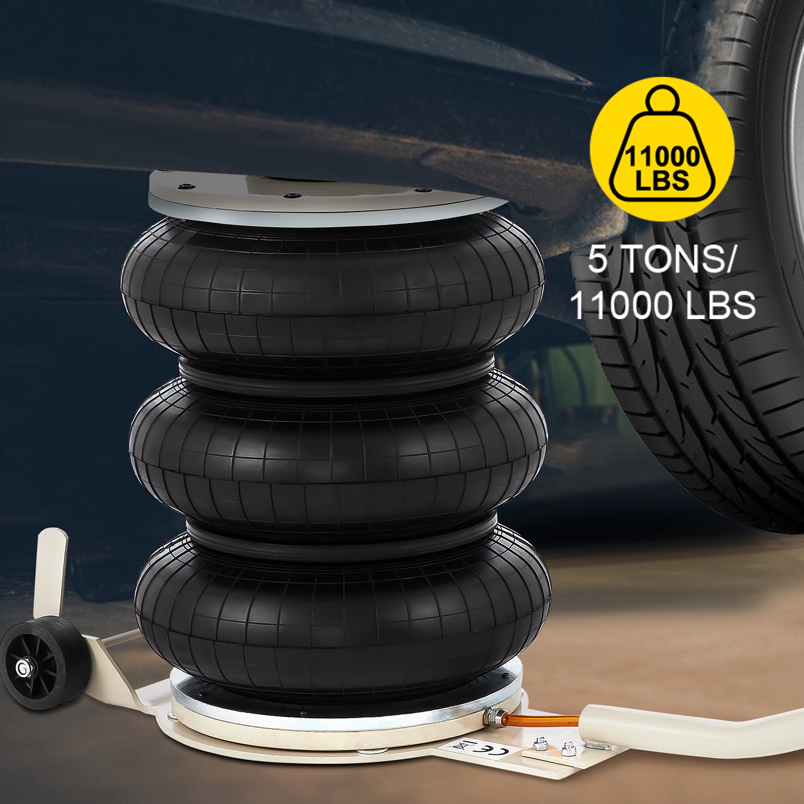 Pneumaattinen tunkki kantavuus