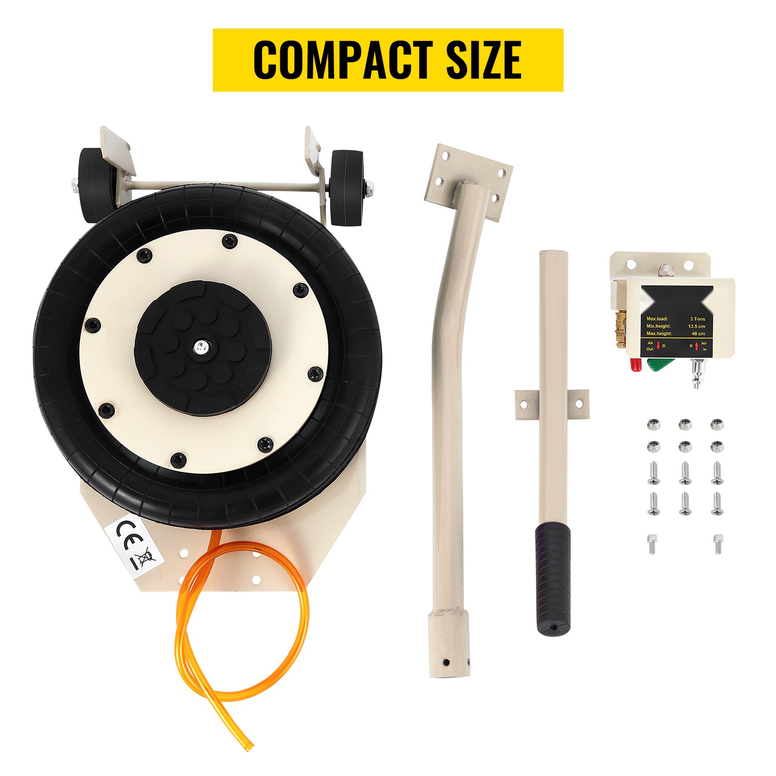 Pneumaattinen tunkki pitkä kahva