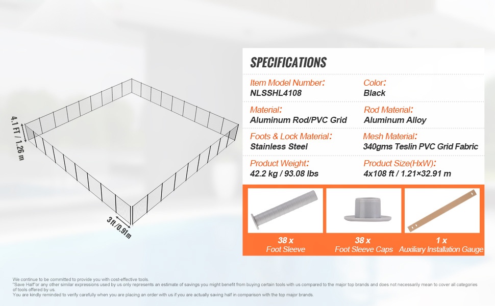 Valmis aita uima-altaan ympärillä