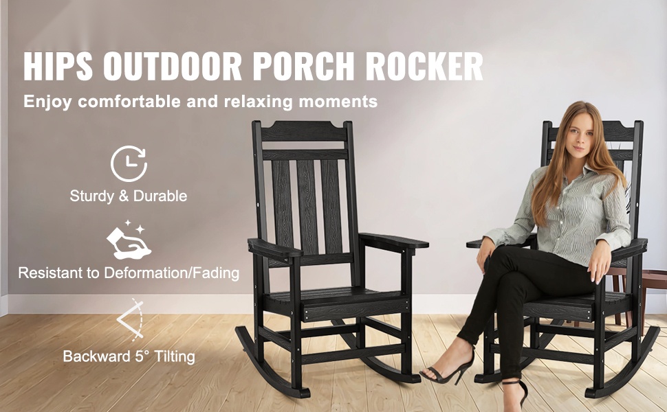 Ulkokeinuva tuoli terassilla