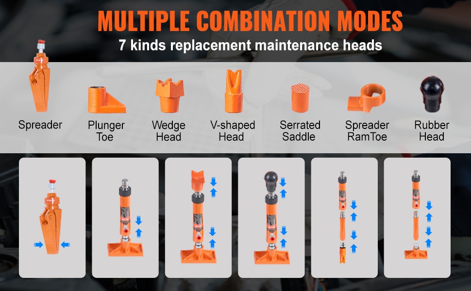 Monipuolinen korin korjaussarja lisäosineen