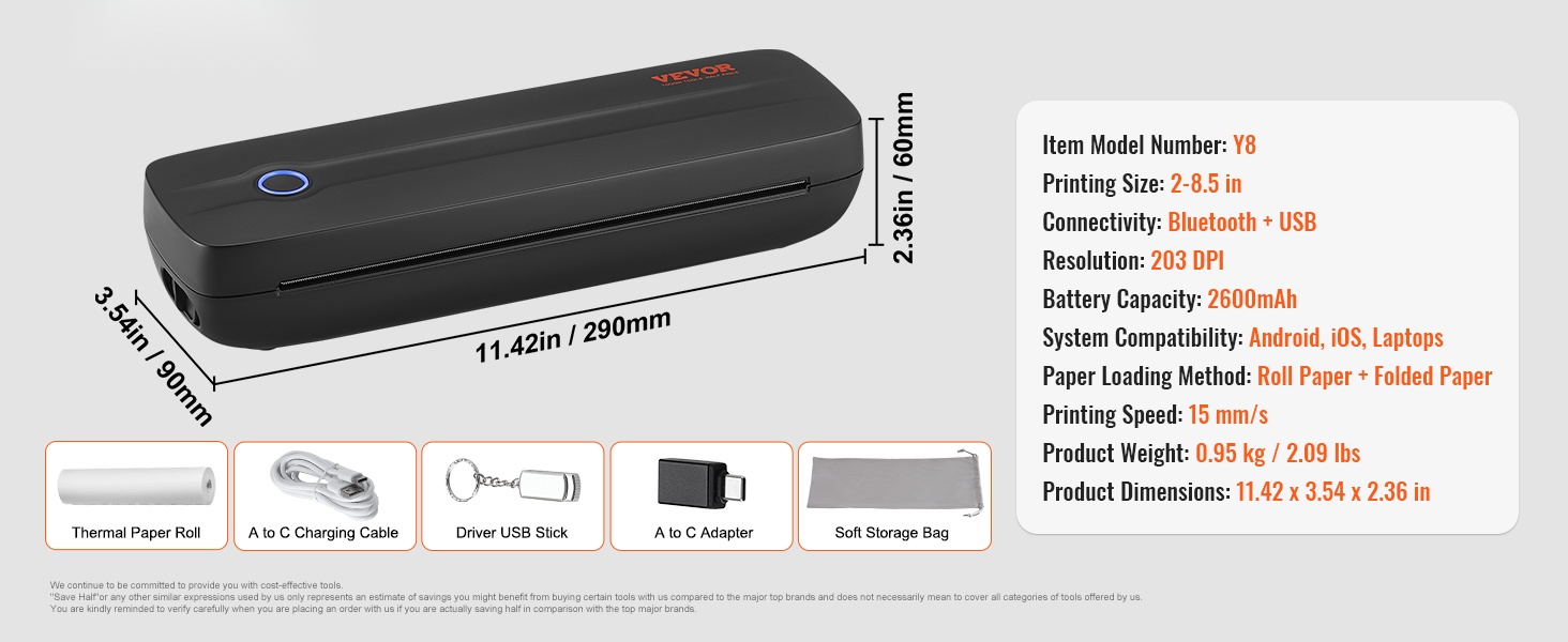 Kannettava tulostin käytössä