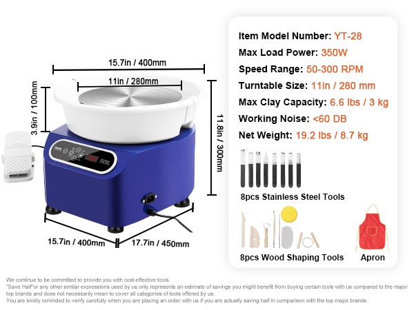 Dreija, työtaso ja vati