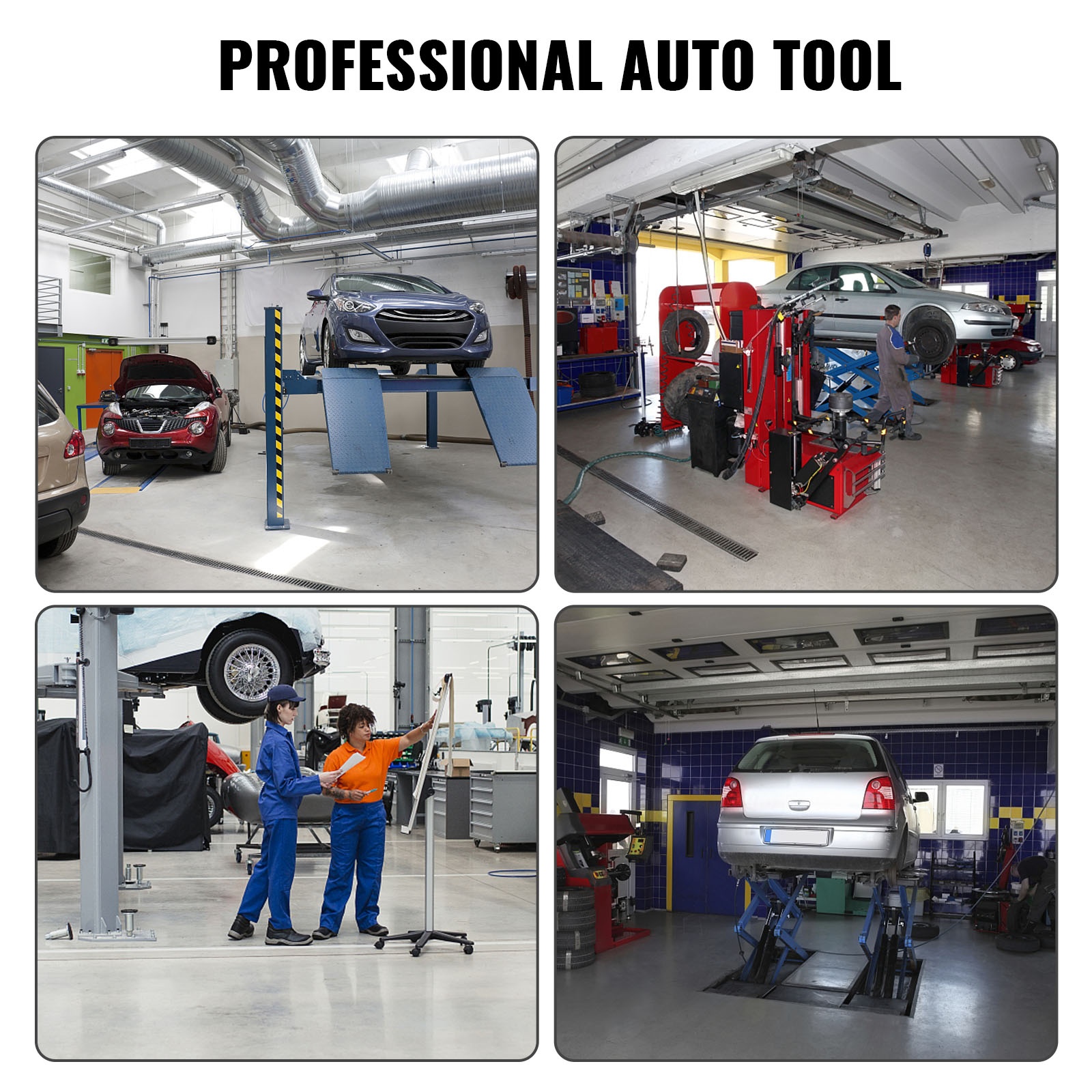 Käyttö autokorjaamossa ja kunnossapidossa