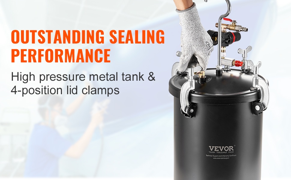 Varoventtiili ja paineen vapautus maalin paineastiassa