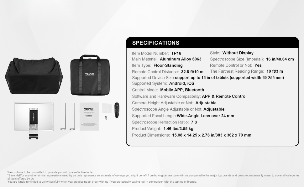 Teleprompterin rakenne